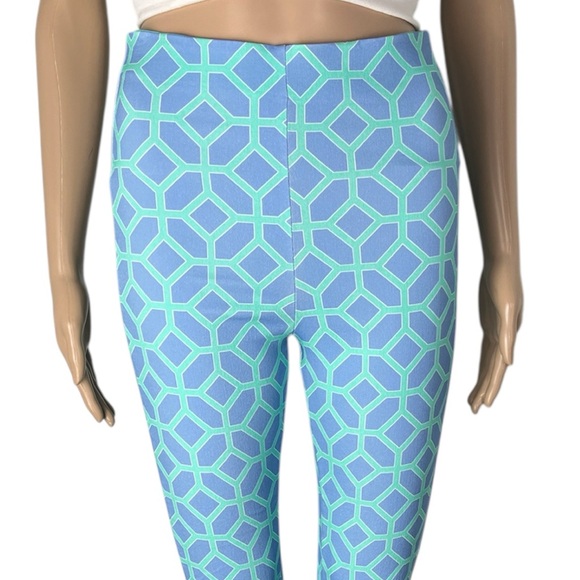 Gretchen Scott GripeLess Pull On Stretch Geometric Pants - Picture 5 of 11